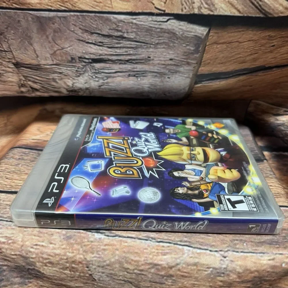 Buzz! Quiz World PS3 Sony PlayStation 3 Video Game New Sealed Buzzers Required